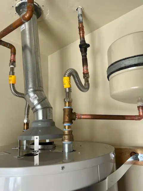 Water heater installation and plumbing repair in Cedars
